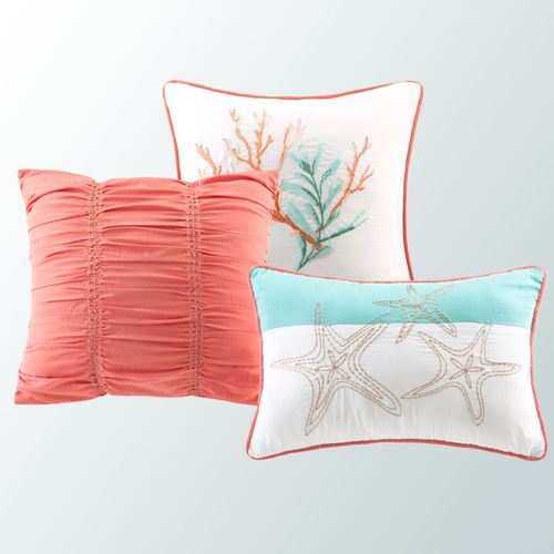 Pebble Beach Comforter Bed Set Multi Cool Thumbnail Image