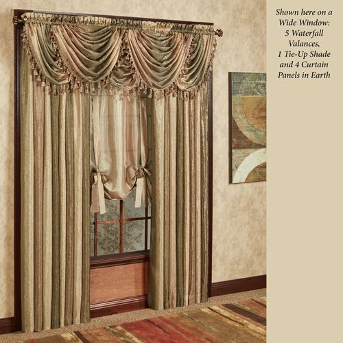 Ombre Waterfall Valance 45 x 46 Thumbnail Image