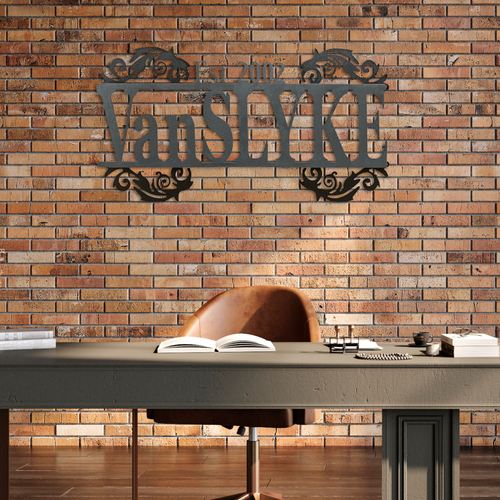 Legacy Personalized Metal Wall Art Sign Blank Thumbnail Image