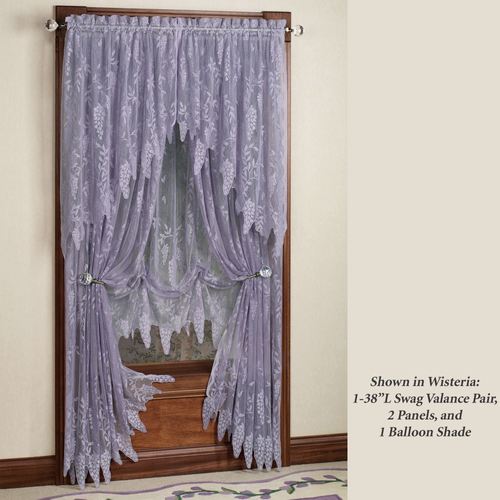 Wisteria Arbor Swag Valance Pair Thumbnail Image