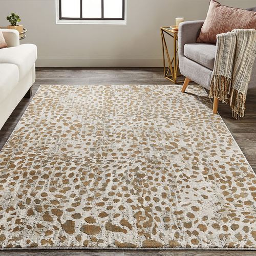 Waldor Faux Spotted Animal Print Area Rugs