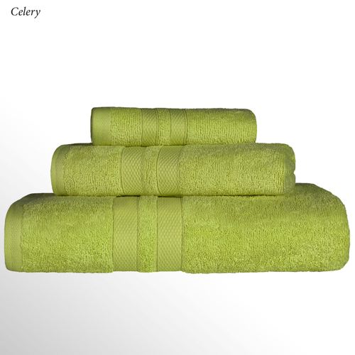 500 GSM Superior Ultra Soft Cotton 3 pc Bath Towel Set