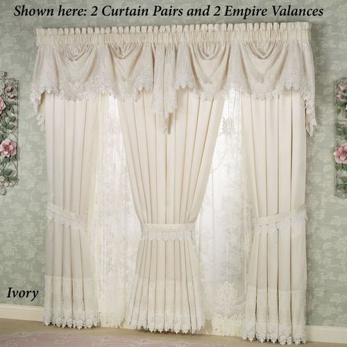 Trousseau Lace Balloon Shade 56 x 63 Thumbnail Image