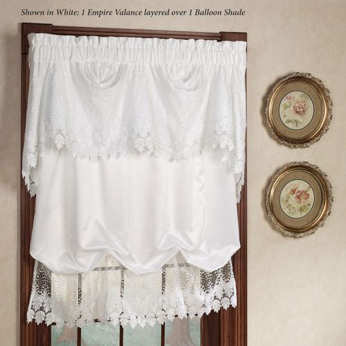Trousseau Lace Balloon Shade 56 x 63 Thumbnail Image