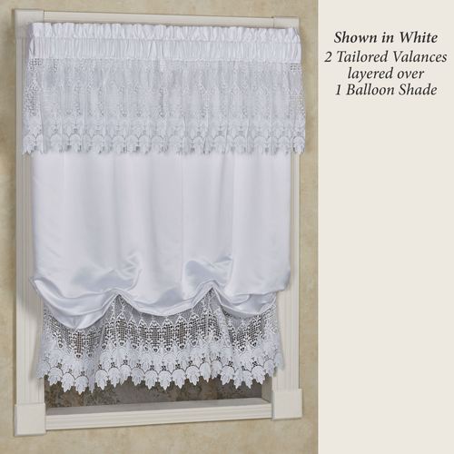 Trousseau Lace Balloon Shade 56 x 63 Thumbnail Image