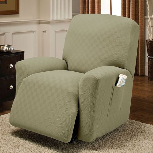 Newport Stretch Slipcover Jumbo Recliner Thumbnail Image