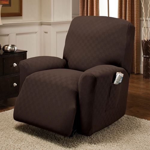 Newport Stretch Slipcover Jumbo Recliner Thumbnail Image