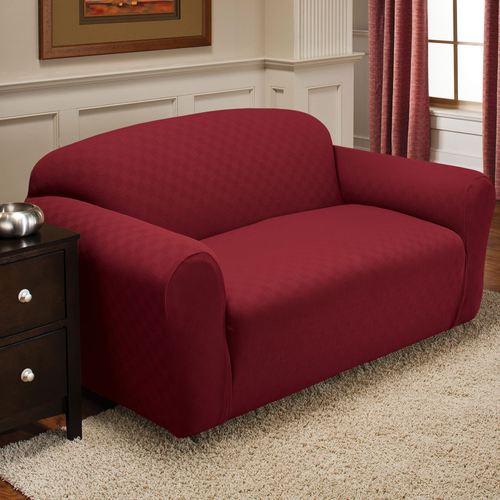 Newport Stretch Slipcover Loveseat Thumbnail Image