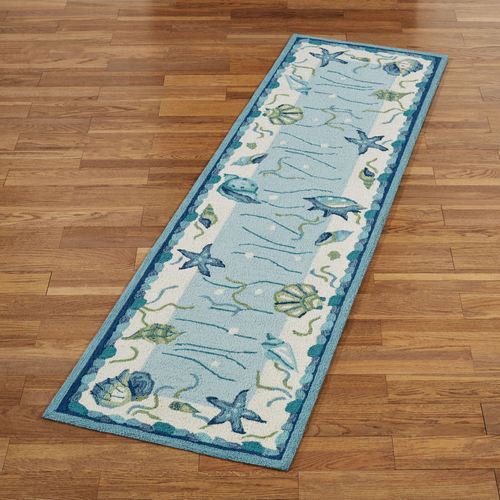 Blue Lagoon Rectangle Rug Light Blue Thumbnail Image