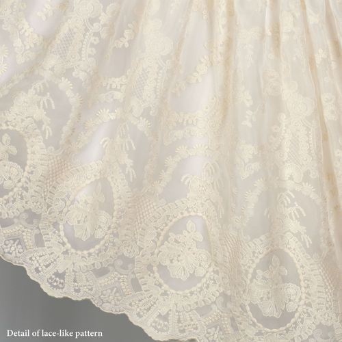 Cameo Lace Grande Bedspread Pearl Thumbnail Image