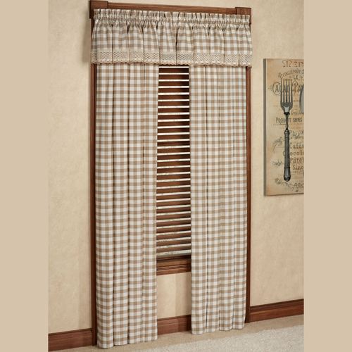 Buffalo Check Window Treatment