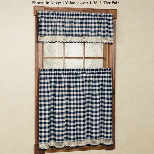 Buffalo Check Tailored Tier Pair Thumbnail Image