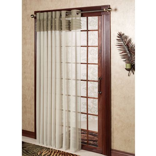 Geneva Semi Sheer Grommet Curtain Panel Thumbnail Image