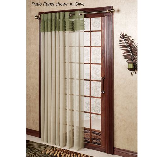 Geneva Semi Sheer Grommet Curtain Panel Thumbnail Image