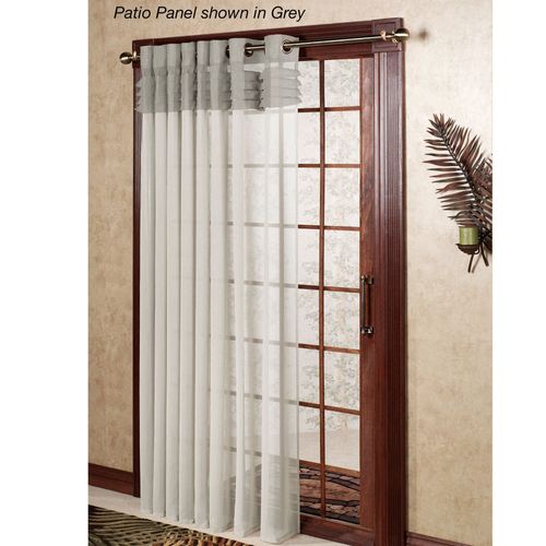 Geneva Semi Sheer Grommet Curtain Panel Thumbnail Image