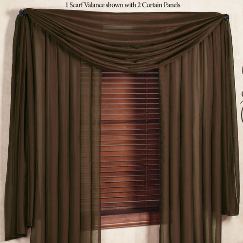 Reverie Semi Sheer Scarf Valance 60 x 216 Thumbnail Image