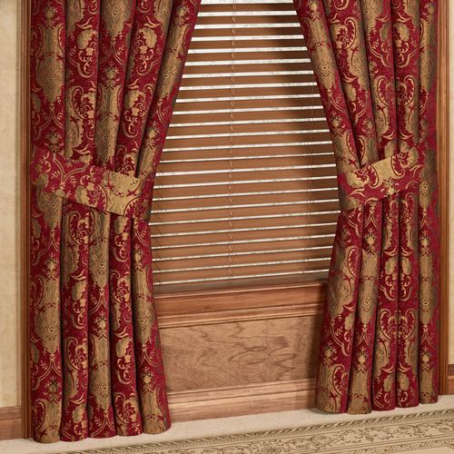 China Art Wide Curtain Pair Ruby 112 x 84 Thumbnail Image