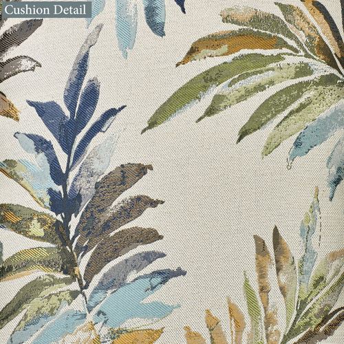 Palm Breeze Upholstered Bench Golden Bronze Thumbnail Image