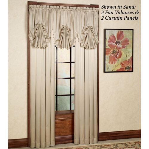 Concord Satin Curtain Panel  55 x 84 Thumbnail Image