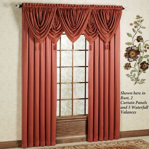 Concord Satin Curtain Panel  55 x 84 Thumbnail Image