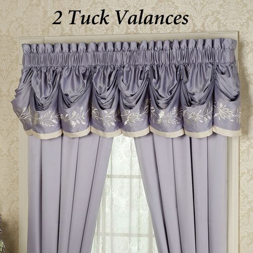 Pirouette Tuck Valance Dusty Lavender 60 x 18 Thumbnail Image