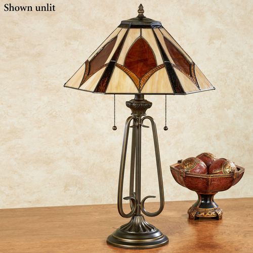 Ambree Table Lamp Multi Warm Each with CFL Bulbs Thumbnail Image