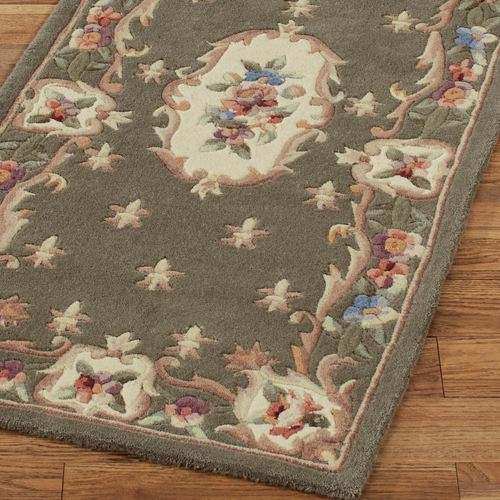 Fleur de Lis Aubusson Rug Runner Thumbnail Image