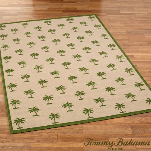 Groovy Palms Indoor Outdoor Tropical Rugs by Tommy Bahama
