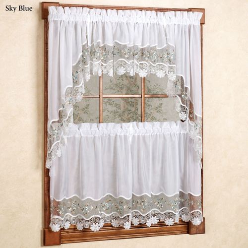 Vintage Embroidered Tier Pair Thumbnail Image