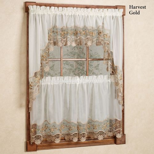 Vintage Embroidered Tier Pair Thumbnail Image