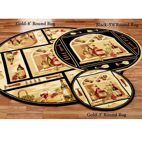 Wine Bottle Area Rug Thumbnail Image