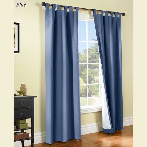 Weathermate Solid Tab Curtain Pair Thumbnail Image
