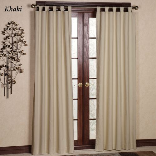 Weathermate Solid Tab Curtain Pair Thumbnail Image