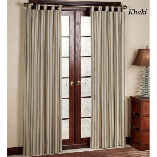 Weathermate Stripe Tab Curtain Pair Thumbnail Image