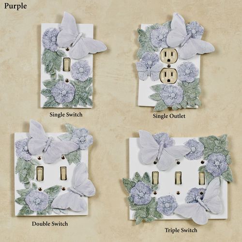 Butterfly in Bloom Pastel Single Switch Thumbnail Image