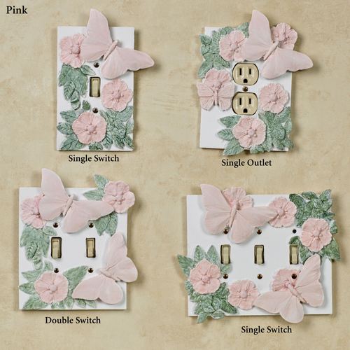 Butterfly in Bloom Pastel Single Switch Thumbnail Image