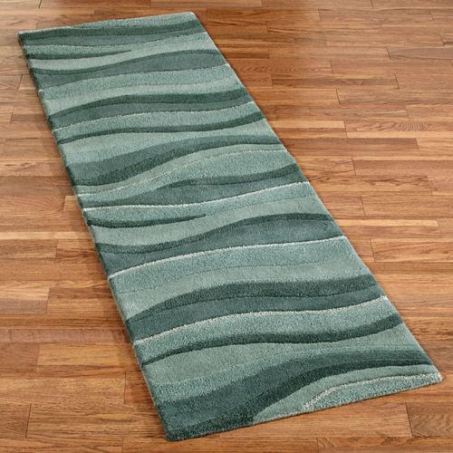 Ocean Landscapes Wool Rug Runner