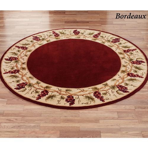 Bordeaux Border Area Rug Thumbnail Image