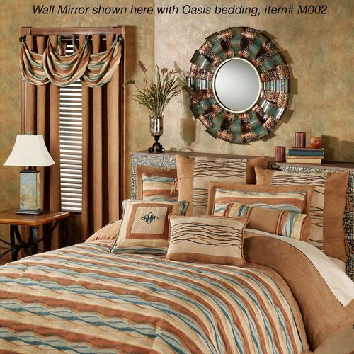 Ryker Wavy Wall Mirror Copper Thumbnail Image