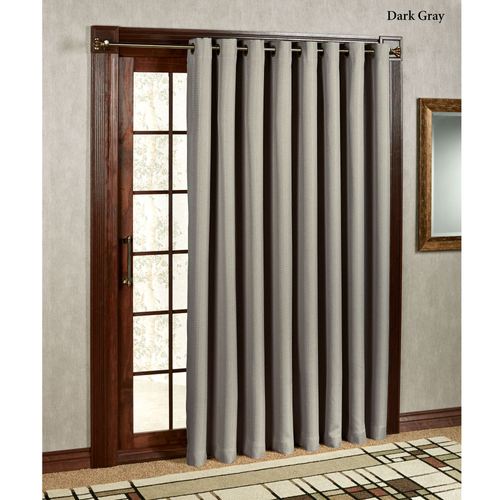 Grand Pointe Grommet Patio Curtain Panel 110 x 84 Thumbnail Image