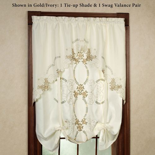 Bella Rose Tie Up Shade  50 x 63 Thumbnail Image