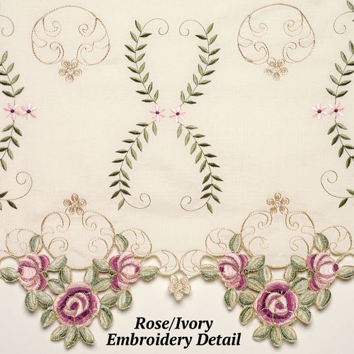 Bella Rose Shower Curtain  70 x 72 Thumbnail Image