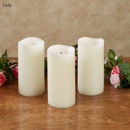 Shama LED Flameless Candles Ivory Thumbnail Image