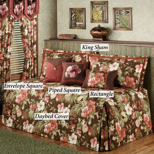 Cabana Tailored Curtain Pair Cocoa 84 x 84 Thumbnail Image