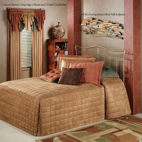 Camden Grande Fitted Bedspread Camel Thumbnail Image
