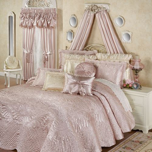 Portia II Grande Bedspread Rose Quartz Thumbnail Image
