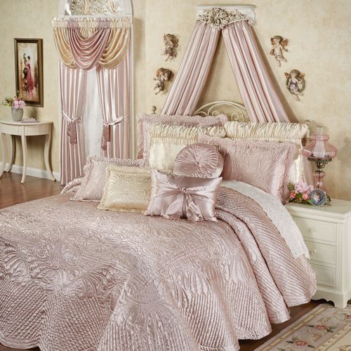 Portia II Grande Bedspread Rose Quartz Thumbnail Image
