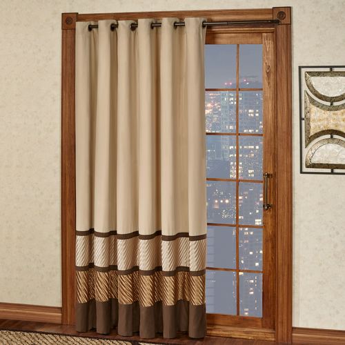 Delta Grommet Patio Panel Bronze 112 x 84 Thumbnail Image