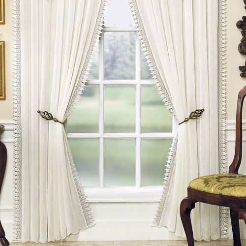 Rozelle Semi Sheer Curtain Panel Thumbnail Image