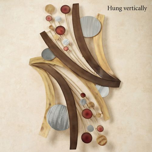 Influence Metal Wall Sculpture Multi Metallic Thumbnail Image